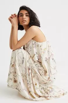МАМА Платье для кормления H&amp;M, кремовый/цветы