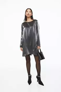 МАМА Платье для кормления H&amp;M, серебристый