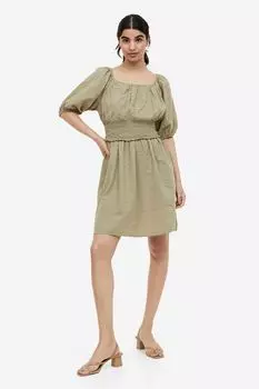 МАМА Платье для кормящих мам со сборками на талии H&M