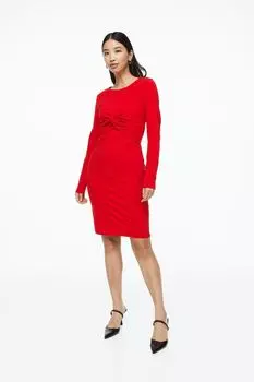 MAMA Платье для кормящих с завязками H&amp;M, красный