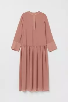 МАМА Платье из крепа H&amp;M, античный розовый