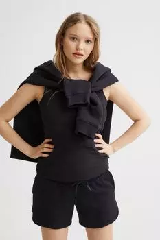 МАМА Спортивные штаны H&amp;M, черный