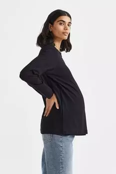 МАМА Топ для грудного вскармливания H&M, черный