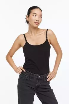 MAMA Топ для кормления, 2 шт. H&M, черный