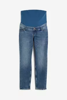 МАМА Узкие джинсы до щиколотки H&M для беременных, синий