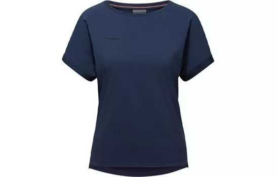 MAMMUT Футболка женская, цвет «глубокий морской синий»