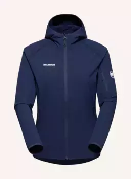 Mammut madris легкая ml куртка с капюшоном женская Mammut, синий