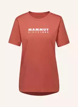 Mammut женская футболка с логотипом mammut core Mammut, красный