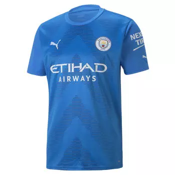 Манчестер Сити ФК мужская вратарская футболка с короткими рукавами PUMA, синий