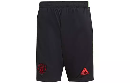MANCHESTER UNITED THEATRE OF DREAMS повседневные шорты мужские черные Adidas, черный