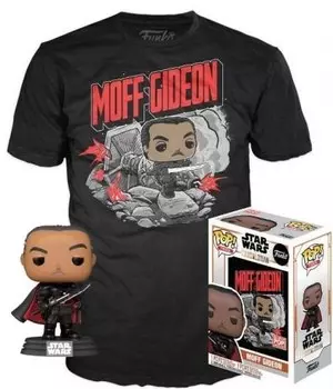 Мандалорец - поп № 380 - moff gideon gitd se + футболка (л) Funko POP!