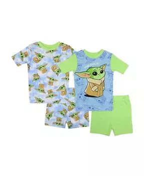 Мандалорские футболки и шорты Big Boys, комплект из 4 предметов The Mandalorian, мультиколор