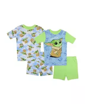 Мандалорские футболки и шорты Little Boys, комплект из 4 предметов The Mandalorian