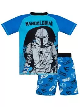Мандалорский комплект для плавания Star Wars, синий
