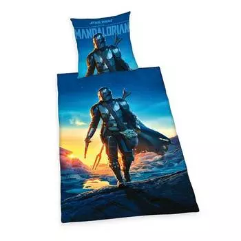 Мандалорское постельное белье из «звездных войн» Herding, желтый