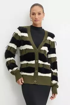 МАНФРЕД кардиган Silvian Heach, зеленый