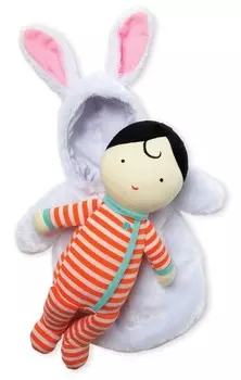 Manhattan Toy, кукла со спальным мешком Nell Rabbit.