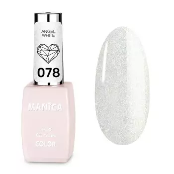 Manica, Лак гибридный, Angel White 078, 10мл