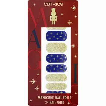 Маникюрная фольга для ногтей Magic Christmas Story C01 Сюрпризы Дроссельмейера Catrice, 24 шт.