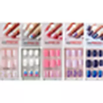 Маникюрные ногти Impress One-Step Gel Press-On, 30 шт., Kiss