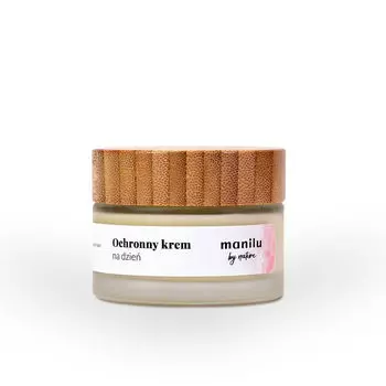 Manilu крем дневной с биоферментом ацеролы и маслом малины, 50 мл