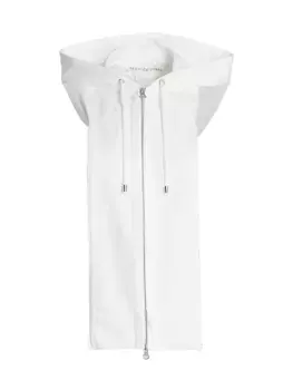 Манишка с капюшоном Veronica Beard, белый