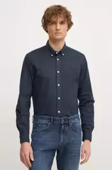 MANLEY рубашка из хлопка Pepe Jeans, темно-синий