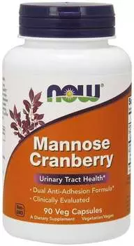 Mannose Cranberry - D-манноза с клюквой (90 капсул) Inna marka