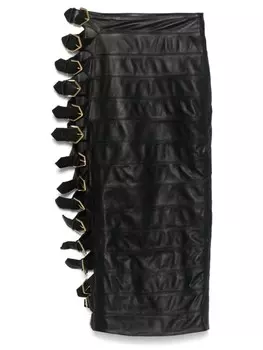 Manokhi юбка миди Dahlia, черный