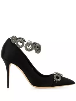 Manolo Blahnik 105-мм туфли Istera, черный