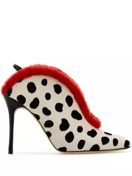 Manolo Blahnik 105мм туфли Agasia, белый