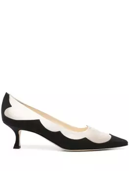 Manolo Blahnik 50мм туфли Fabraka, черный