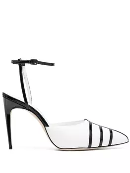 Manolo Blahnik лакированные туфли Cetro 105, белый