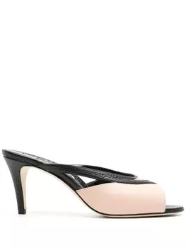 Manolo Blahnik мюли Floramu 70, черный