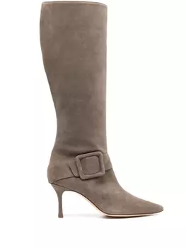 Manolo Blahnik сапоги Bayhi 80, коричневый