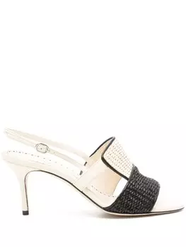 Manolo Blahnik туфли Fabiolamu 50, нейтральный цвет