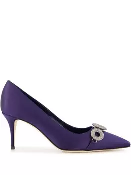 Manolo Blahnik туфли Isteralo 70, фиолетовый