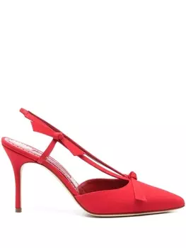 Manolo Blahnik туфли-лодочки Corintia 90, красный