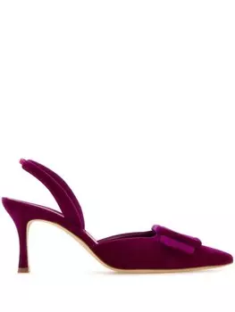 Manolo Blahnik туфли Maysli, розовый