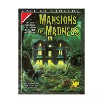 Mansions of Madness (2nd Edition, POD, Black & White), Call of Cthulhu - Adventures & Modules (Chaosium 5.6-6th Editions), мягкая обложка