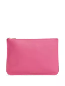 Mansur Gavriel клатч Everyday на молнии, розовый