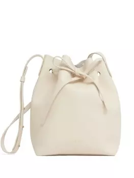 Mansur Gavriel сумка-ведро размера мини, нейтральный цвет