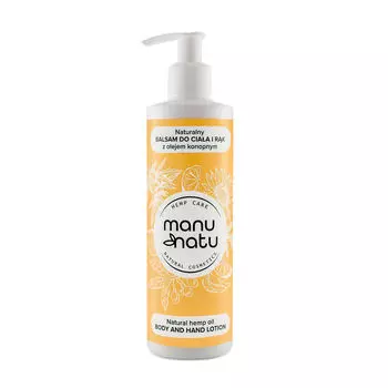 Manu Natu Hemp Care регенерирующий бальзам для тела и рук с конопляным маслом, 300 мл