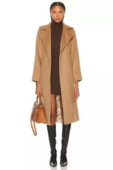 Мануэль Пальто Max Mara, коричневый