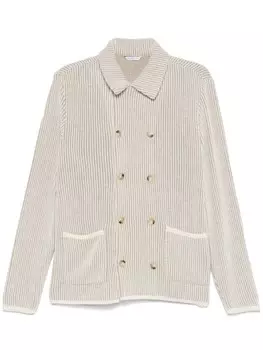 Manuel Ritz двубортный кардиган, белый