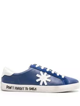 Manuel Ritz кроссовки с логотипом, синий