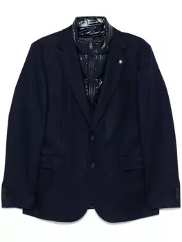 Manuel Ritz многослойный блейзер, синий