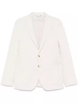 Manuel Ritz пиджак из ткани пике, нейтральный
