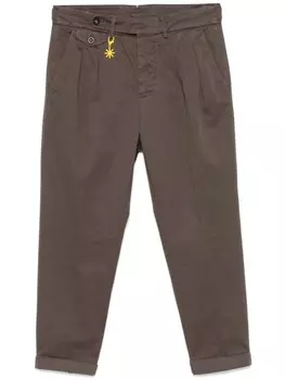 Manuel Ritz плиссированные брюки, коричневый