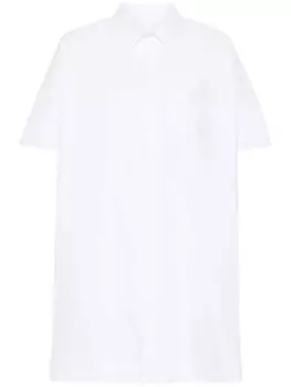 Manuel Ritz поплиновое платье, белый